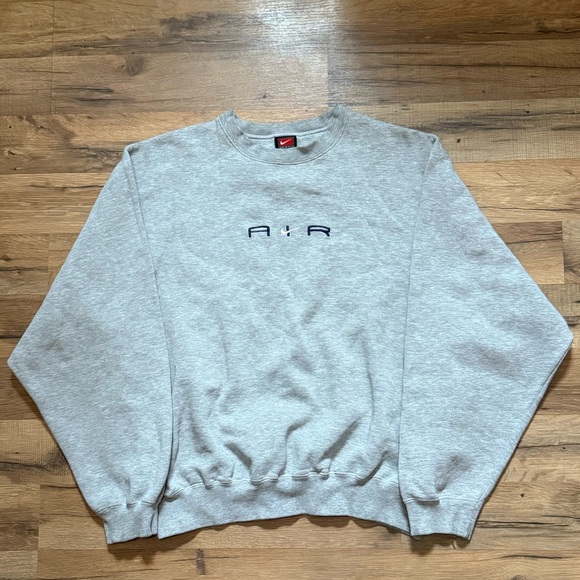 Nike Other - 90s Nike Air Team Center Swoosh Crewneck Sweatshirt